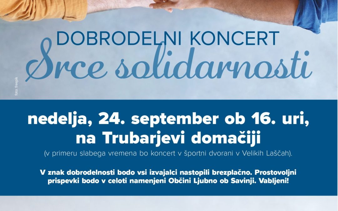 Dobrodelni koncert Srce solidarnosti