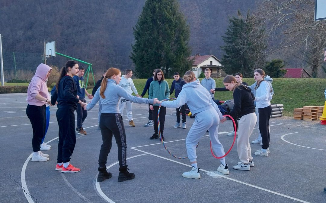 Šola v naravi v CŠOD Soča – devetošolci